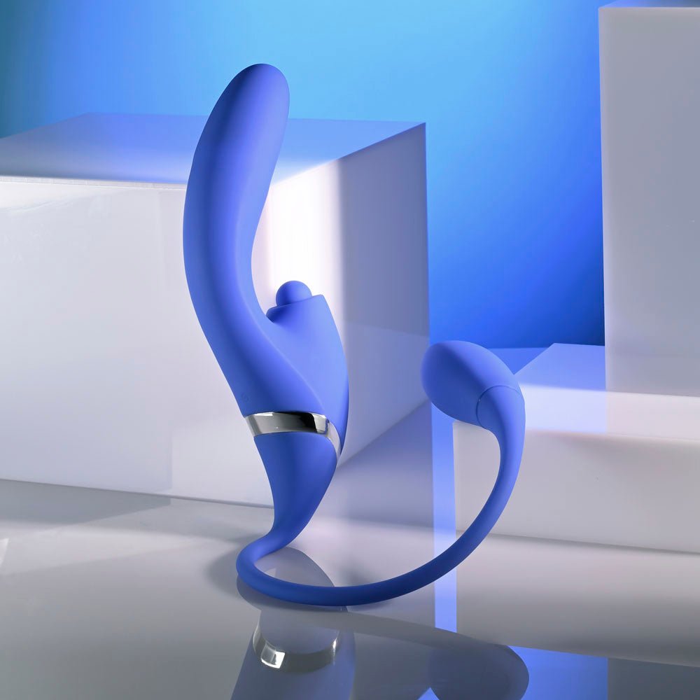 Evolved ALL IN - Rechargeable Triple Stimulating Vibrator - VIBRATORS