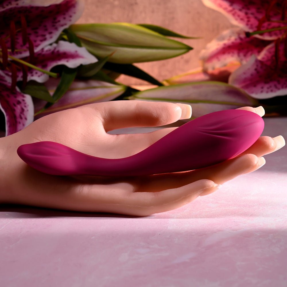Evolved CHERRY POSE - Pink Flexible & Posable Vibrator with Remote - VIBRATORS