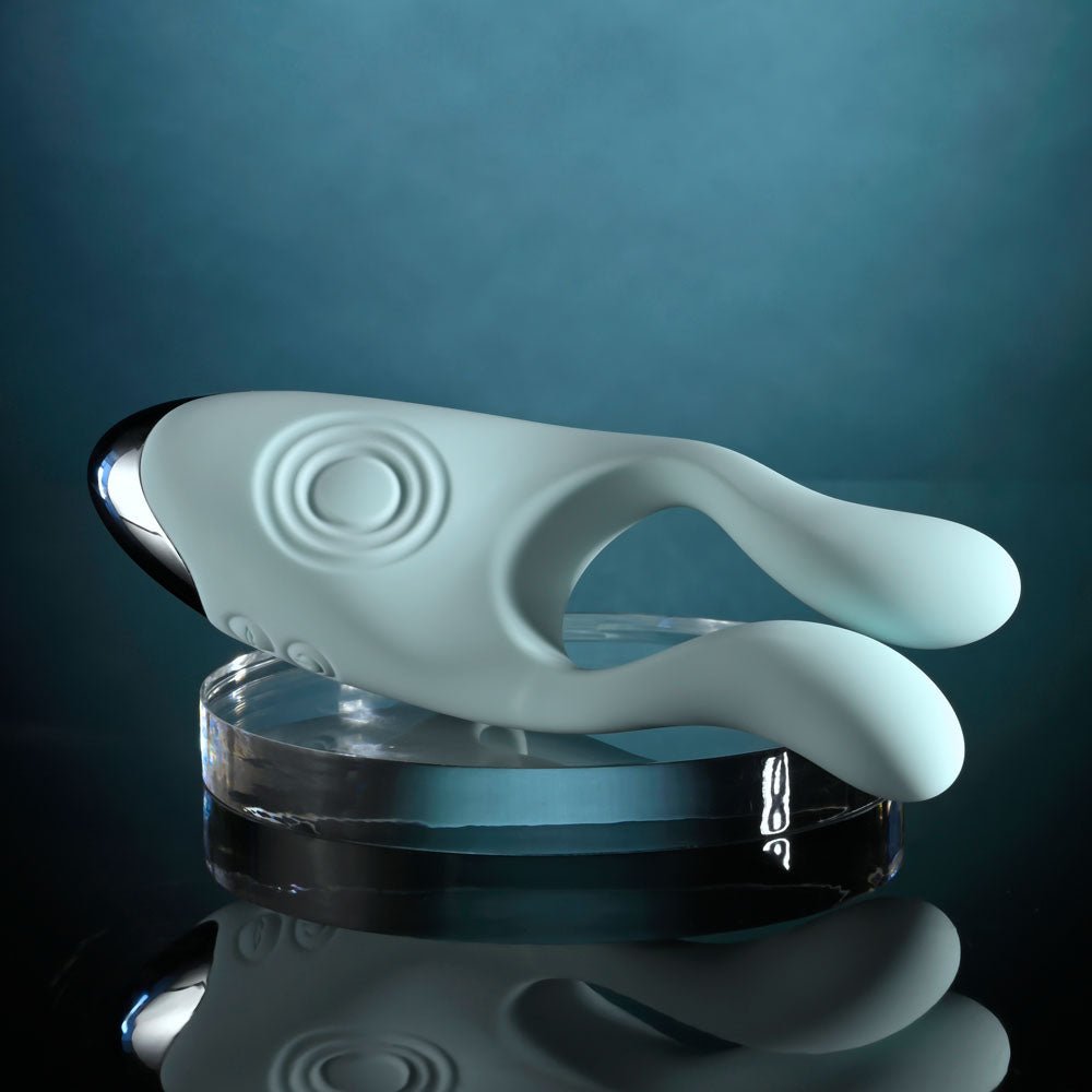Evolved COUPLES THERAPY - Teal USB Rechargeable Couples Stimulator - STIMULATORS