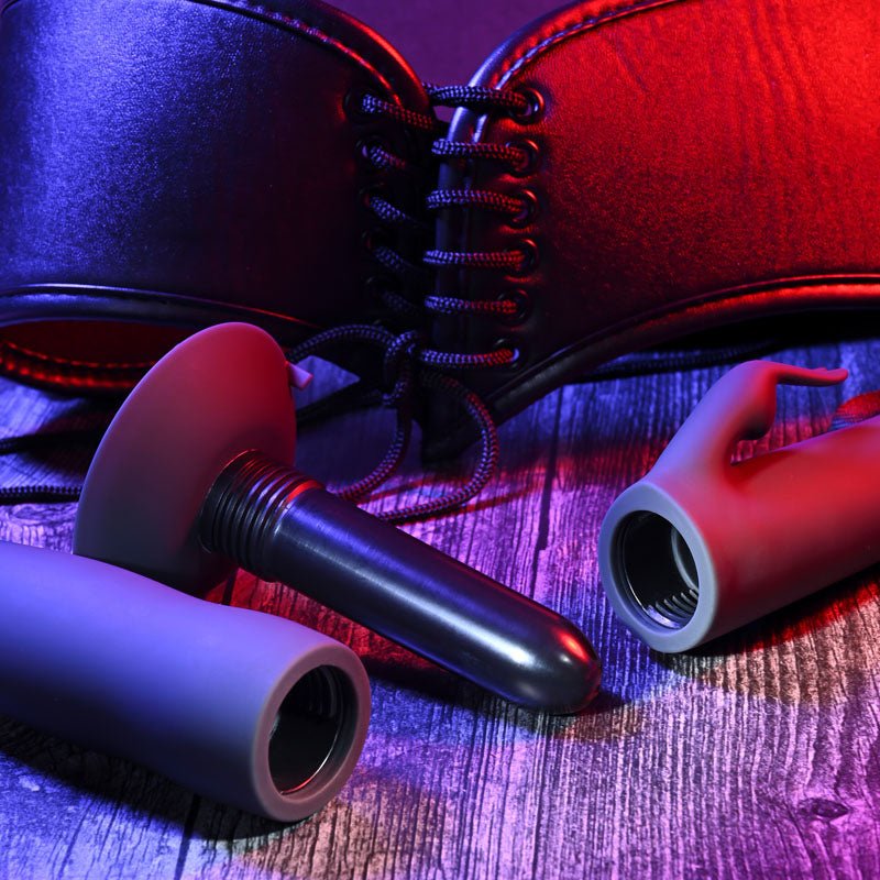 Evolved HEAVENLY HARNESS - Black Rechargeable Strap - On Kit - STRAP - ONS