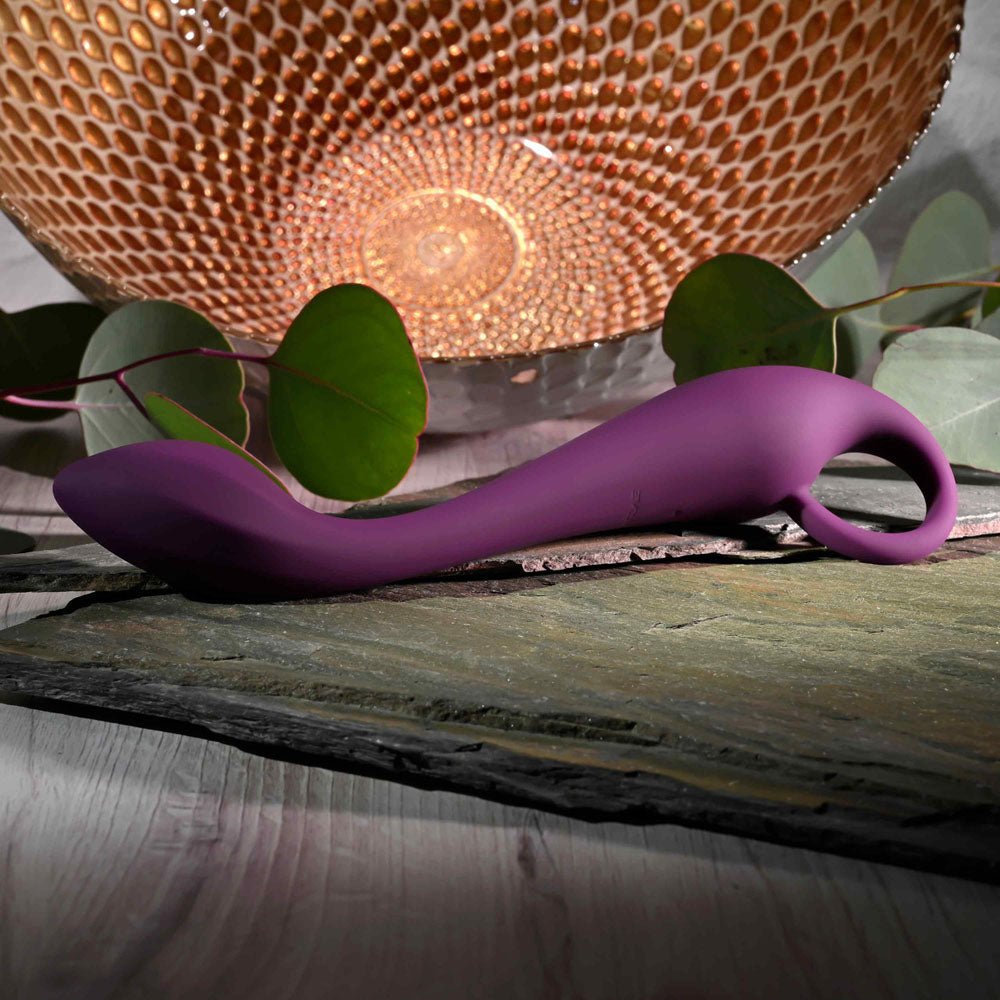Evolved LOCHNESS G - Purple 19 cm USB Rechargeable Vibrator - VIBRATORS