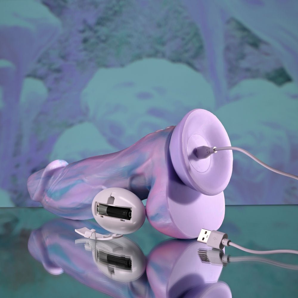 Evolved MYTHICAL - Multicoloured Fantasy Dildo with Remote - DONGS