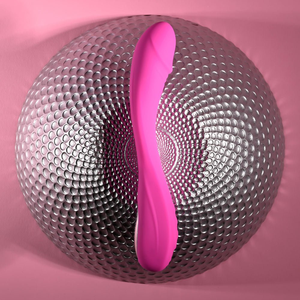 Evolved SUGAR RUSH - Pink 21.6 cm USB Rechargeable Vibrator - VIBRATORS