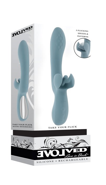 Evolved TAKE YOUR FLICK - Flicking Clitoral Stimulator - VIBRATORS