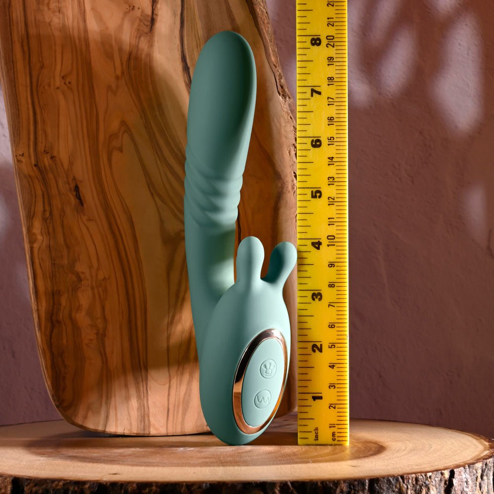 Evolved THRUST INTO ECSTASY - Thrusting & Rotating Vibrator - VIBRATORS