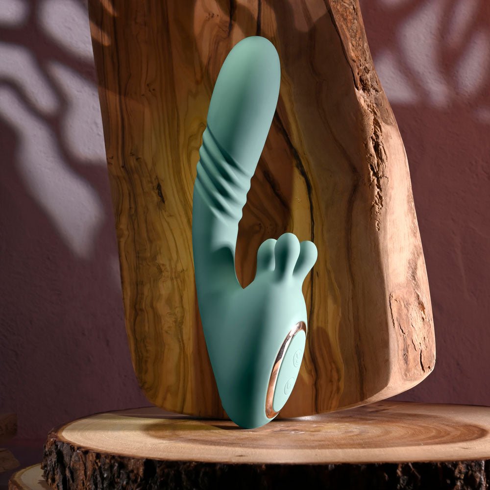 Evolved THRUST INTO ECSTASY - Thrusting & Rotating Vibrator - VIBRATORS