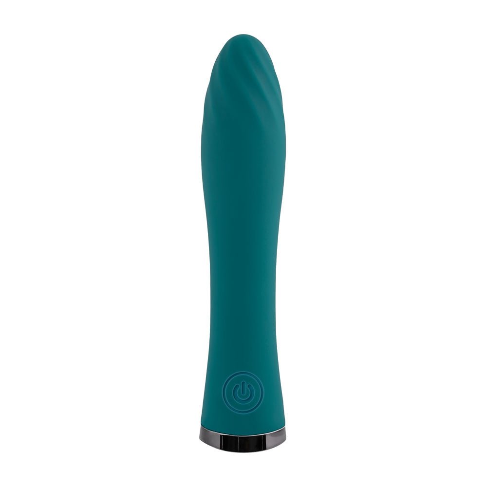 Evolved ULTRA WAVE - Blue 13 cm USB Rechargeable Mini Vibrator - VIBRATORS