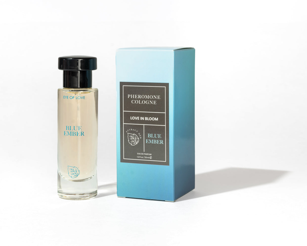 Eye Of Love Love In Bloom Blue Ember Pheromone Cologne - 30ml - LOTIONS & LUBES