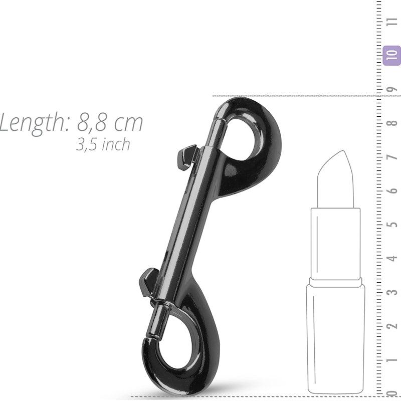 Fetish Collection Double Metal Bondage Clip – Grey Attachment Hook - Adult Toys