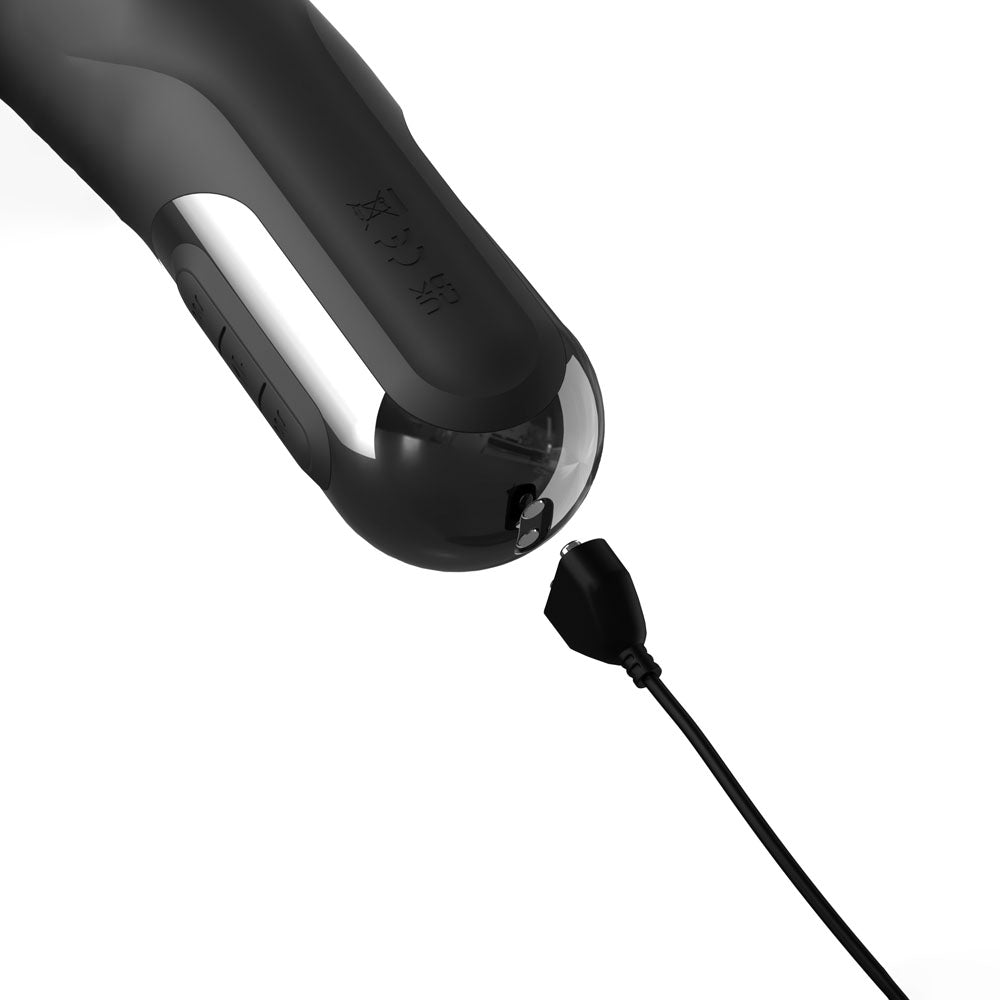 FFS Sonix Silicone Thruster Vibrator with Flicking Clit Stim - VIBRATORS
