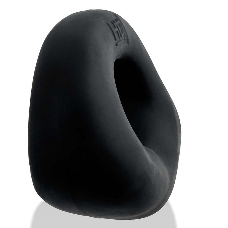 Fit Bulge Hung Style Cockring Black - Adult Toys