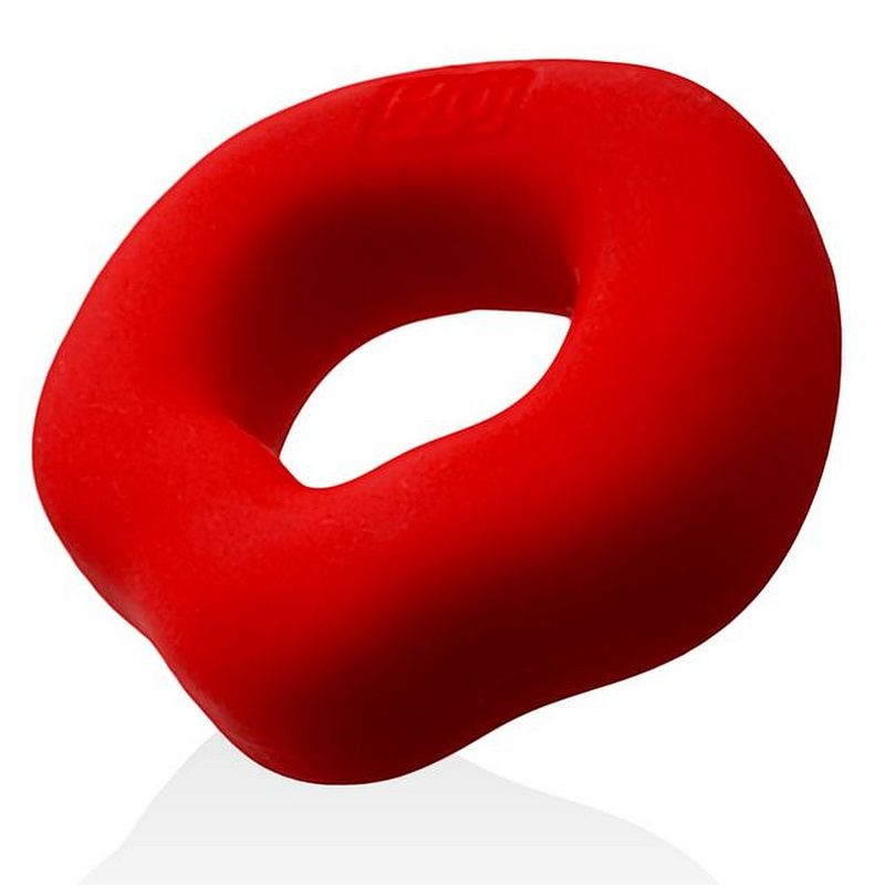 Fit Grips 2 Pc Ergo Cockring Black Red - Adult Toys