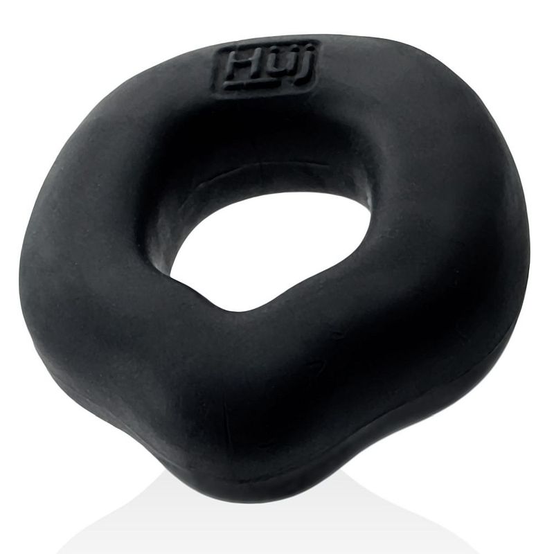 Fit Grips 2 Pc Ergo Cockring Black Red - Adult Toys