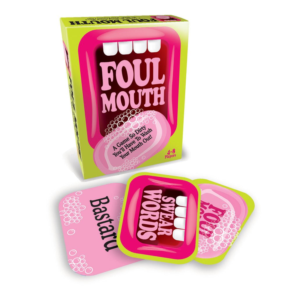 Foul Mouth - Novelty Card Game - GAMES
