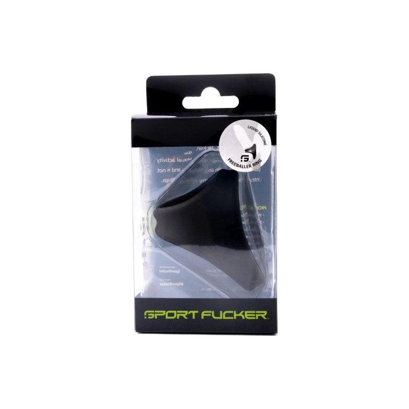 Freeballer Ring Black - Adult Toys