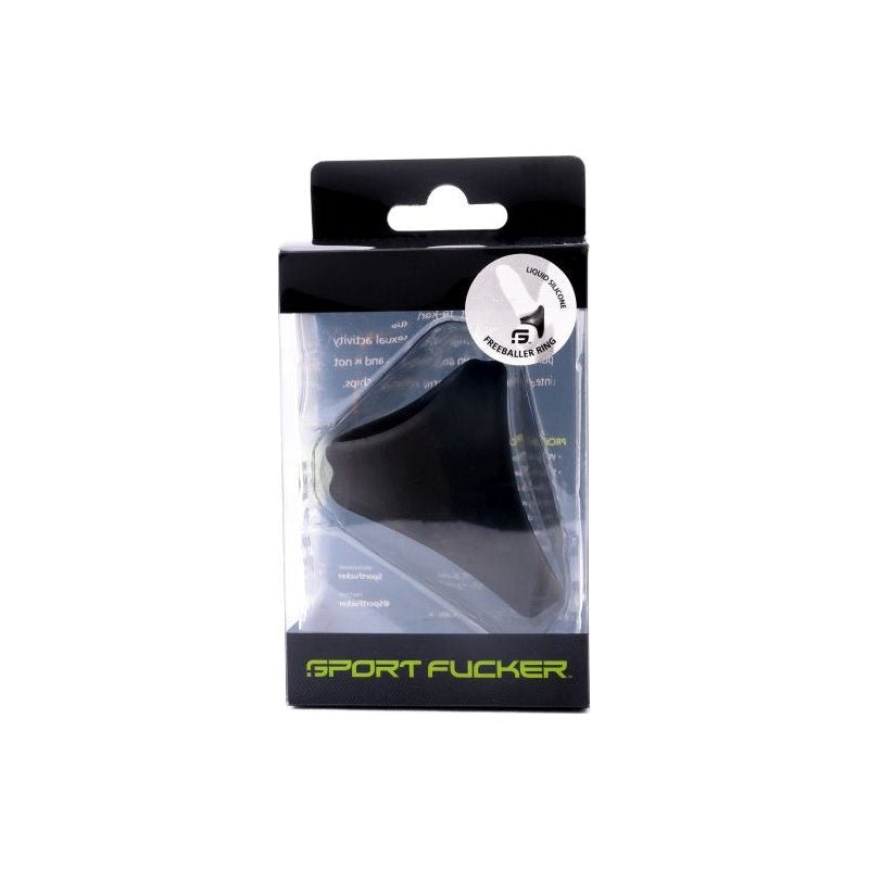 Freeballer Ring Black - Adult Toys