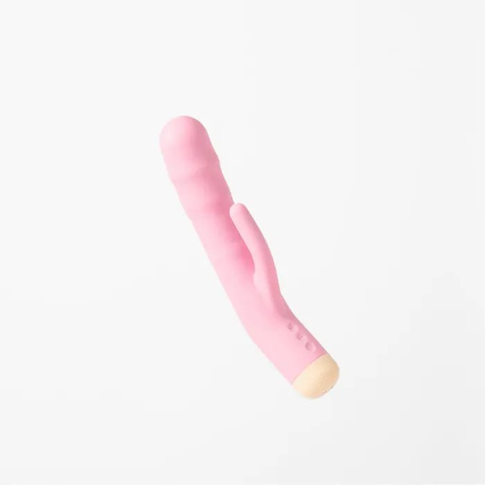 Girls Get Off - DeeDee - Pink Thrusting Rabbit Vibrator - VIBRATORS