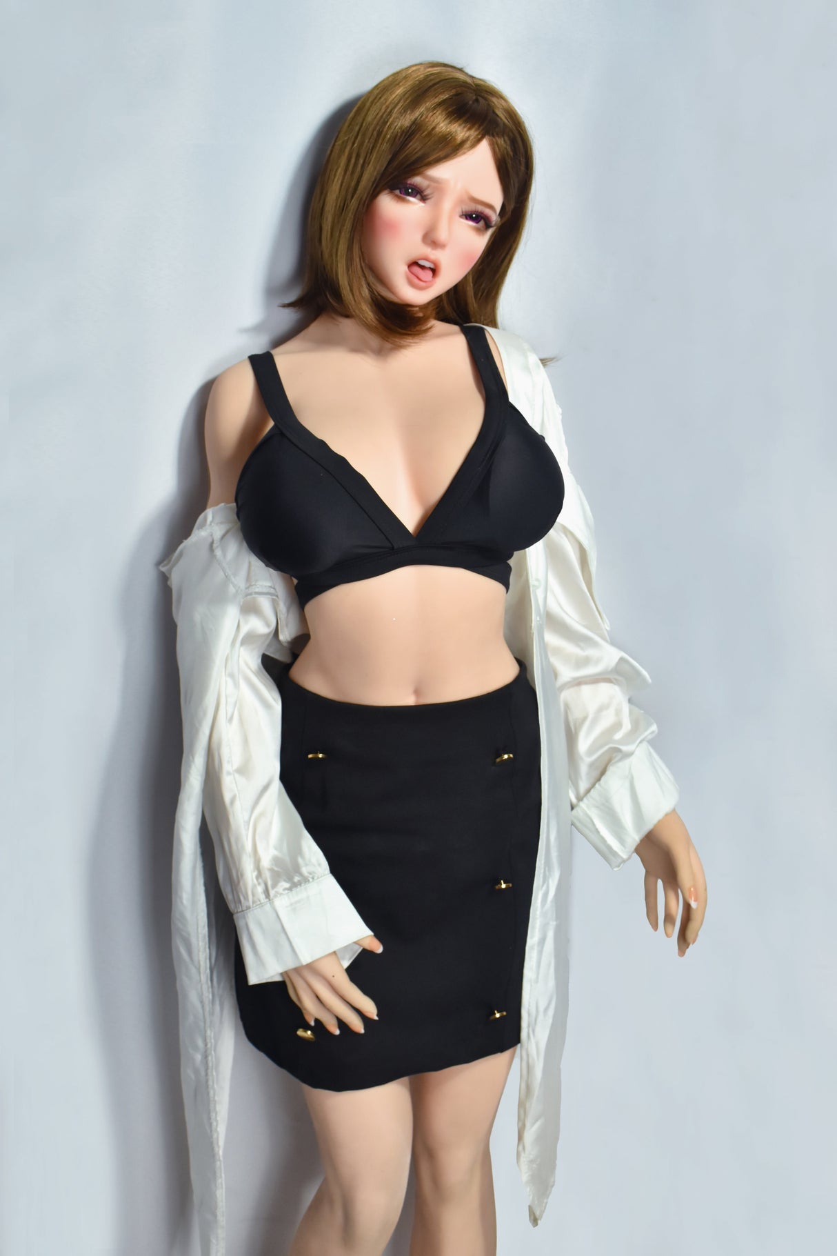 Hasegawa Yukina: 150cm/4ft11 Anime Silicone Sex Doll - Sex Doll