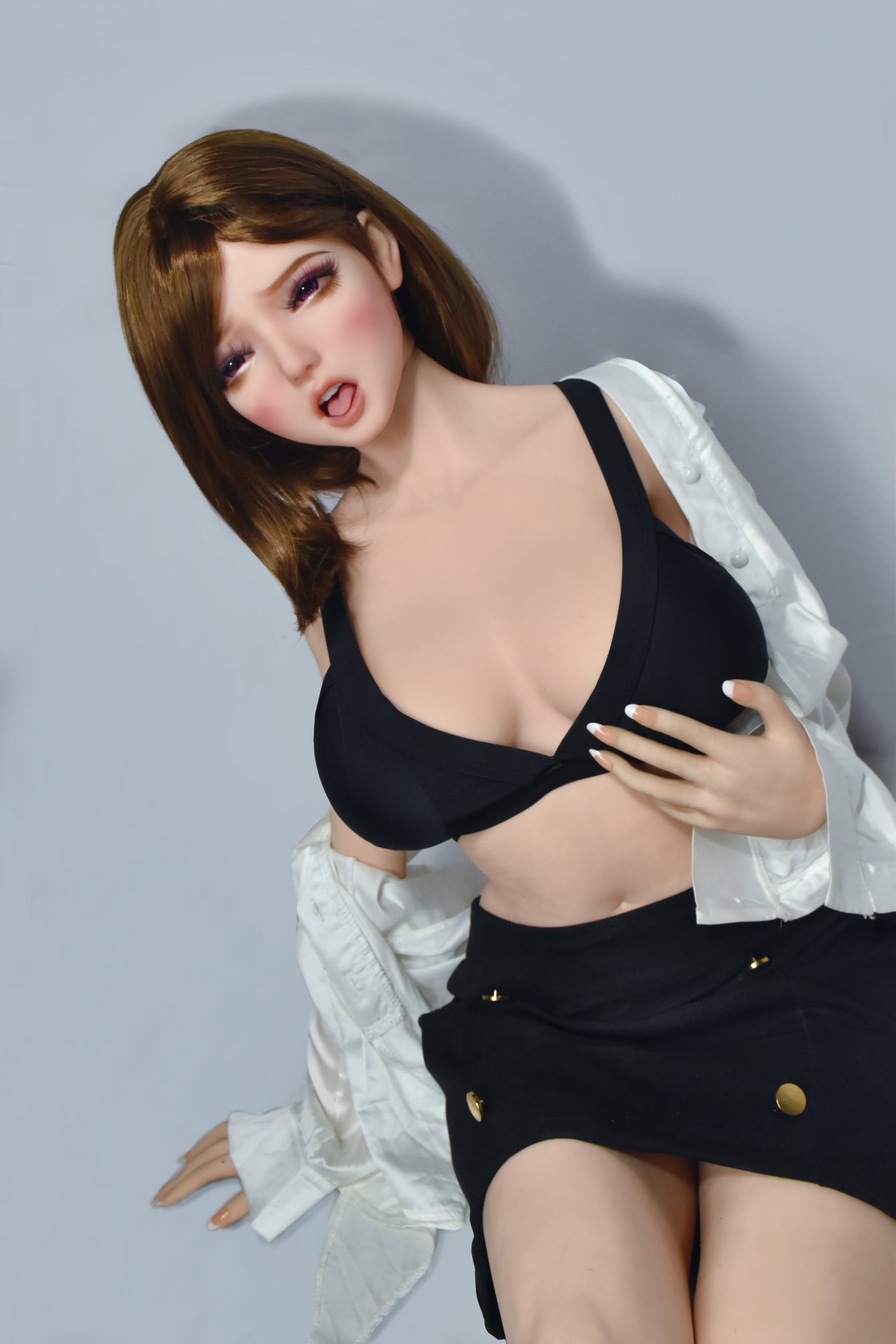 Hasegawa Yukina: 150cm/4ft11 Anime Silicone Sex Doll - Sex Doll