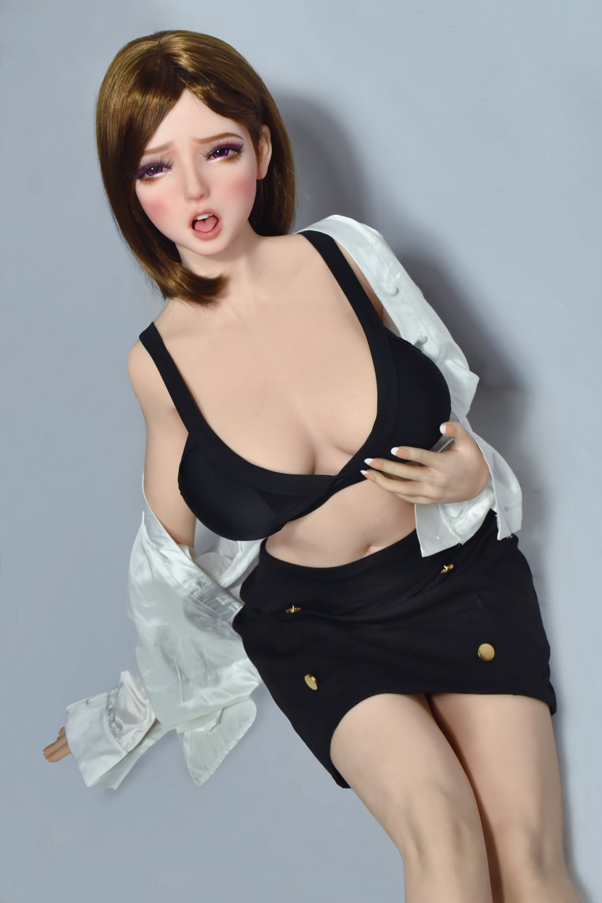 Hasegawa Yukina: 150cm/4ft11 Anime Silicone Sex Doll - Sex Doll