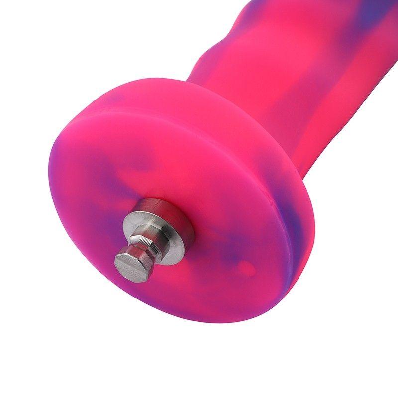 HiSmith - 7" Smooth Silicone Anal Dildo (KlicLok) - Sex Toys