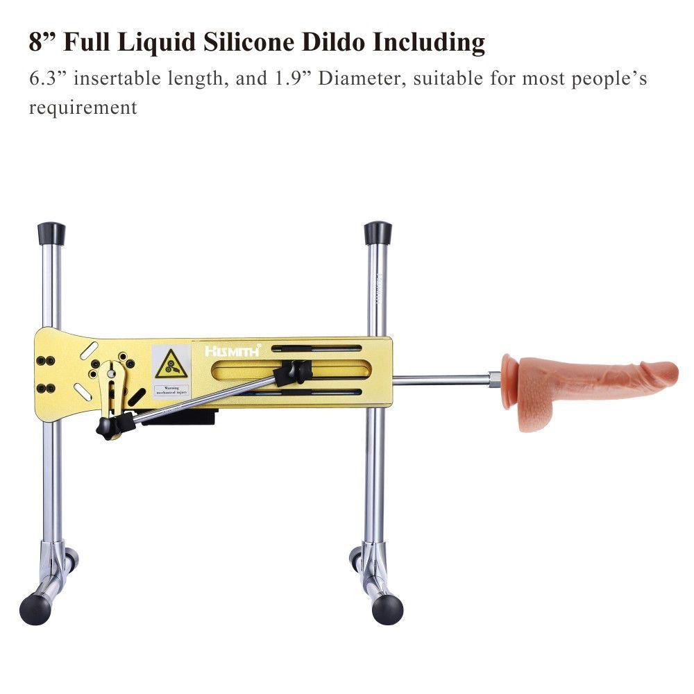 HiSmith - Gold Premium Sex Machine (Remote and App) - Sex Toys