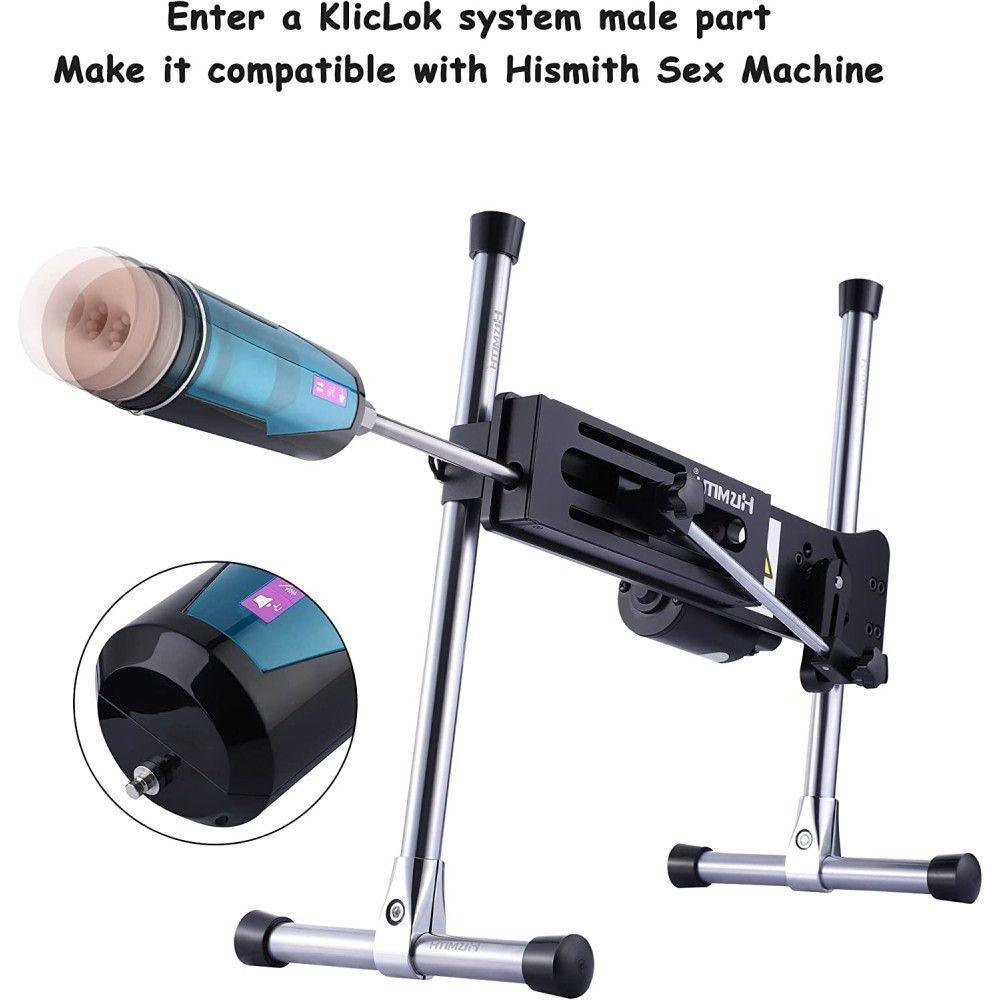 HiSmith Thrusting Male Stroker (Suction Base / KlicLok and App) - MASTURBATORS - PREMIUM