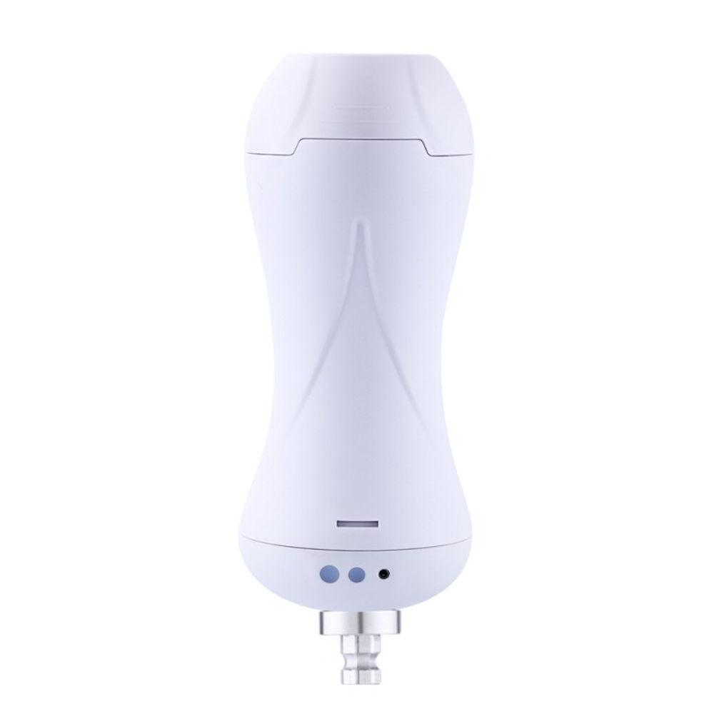 HiSmith - Vibrating Pussy Stroker with White Case (KlicLok) - MASTURBATORS
