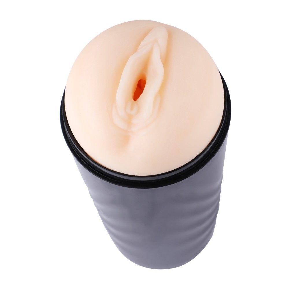HiSmith - Vibrating Rechargeable Pussy Stroker with Black Case (KlicLok) - MASTURBATORS