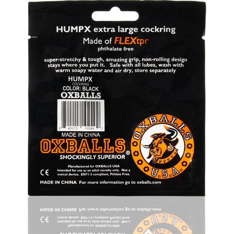 Humpx Cockring Black - Adult Toys