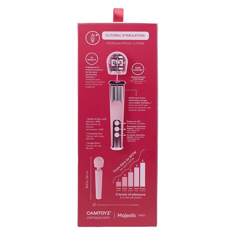 Intense App Controlled Wand Vibrator - Adult Toys