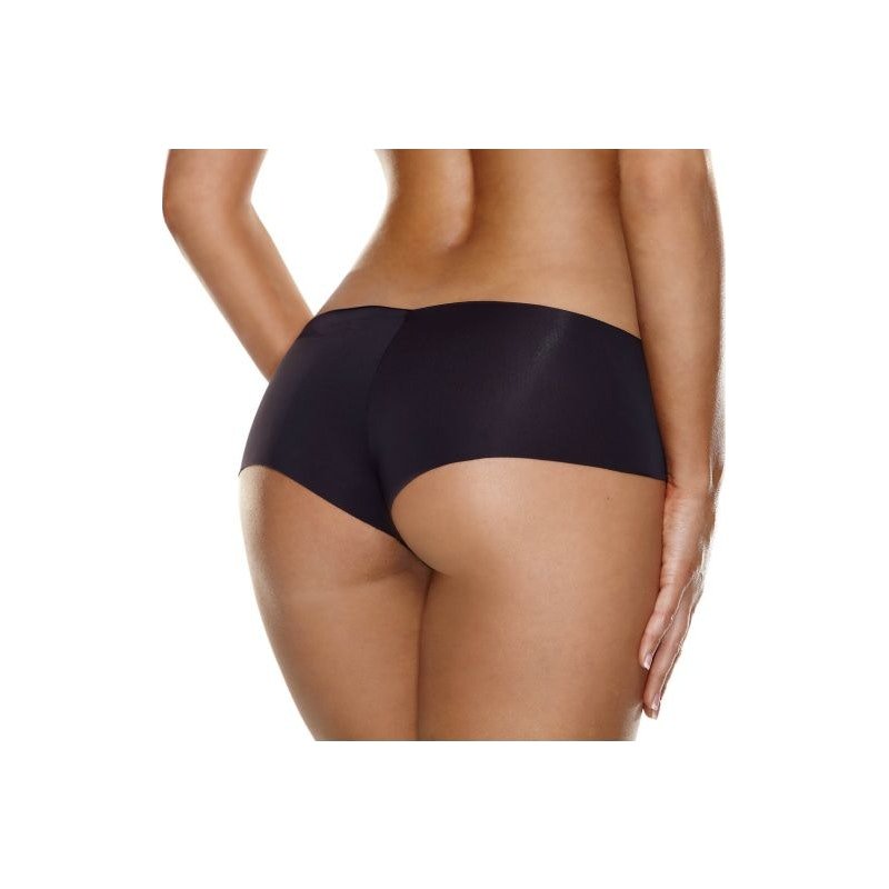 Invisible Bootyshort Black - Lingerie