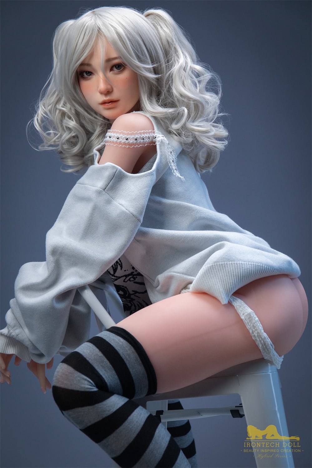 Irontech 154cm Misa Hybrid Sex Doll With TPE Body And Silicone Head - Sex Doll