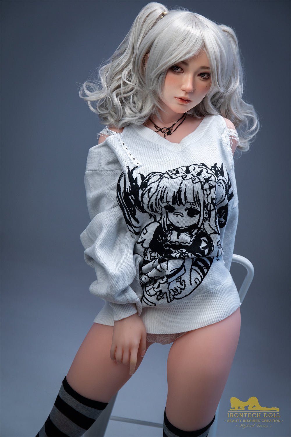 Irontech 154cm Misa Hybrid Sex Doll With TPE Body And Silicone Head - Sex Doll