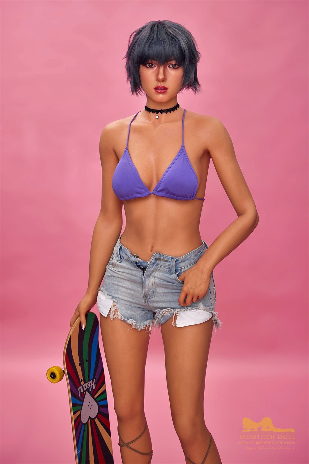 Irontech 168cm BDSM Sex Doll S29 Fenny Realistic Silicone Body - Sex Doll