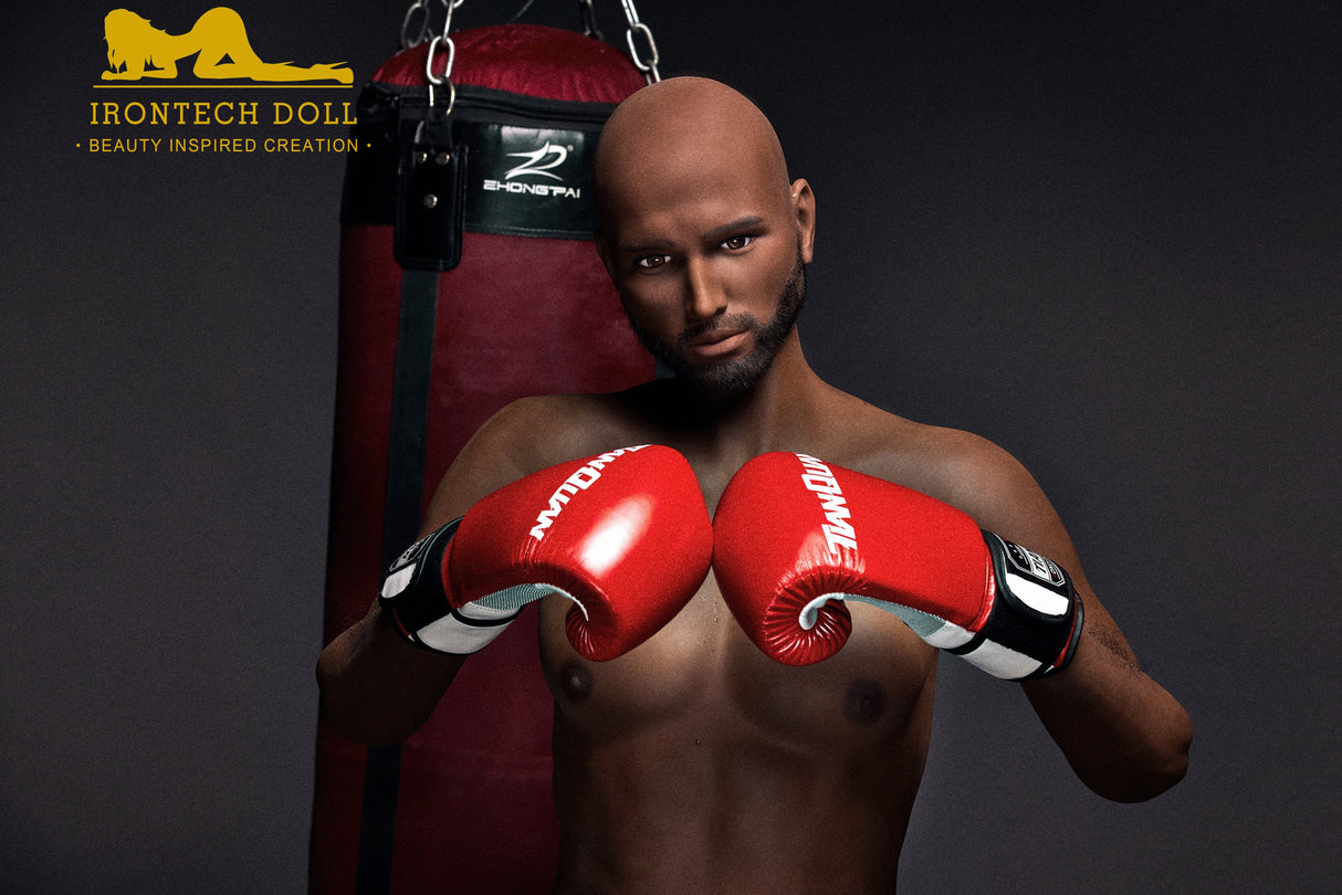 Irontech 175cm Boxing Male Sex Doll Kevin Strong Realistic Figure - Sex Doll