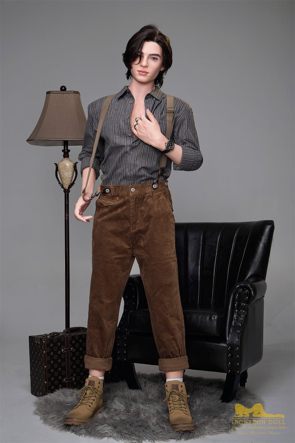 Irontech Silicone 170cm M9 Lucas Realistic Life Like Male Sex Doll - Sex Doll
