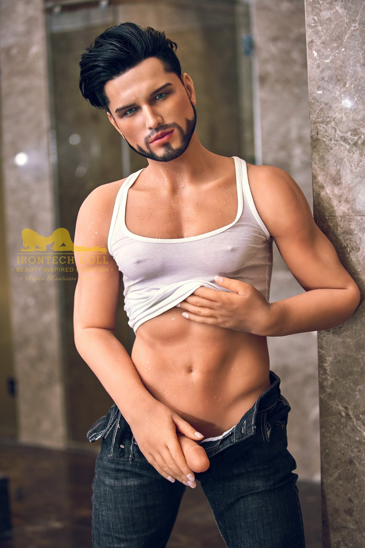 Irontech TPE Male Sex Doll 162cm Kevin With Silicone Head - Sex Doll