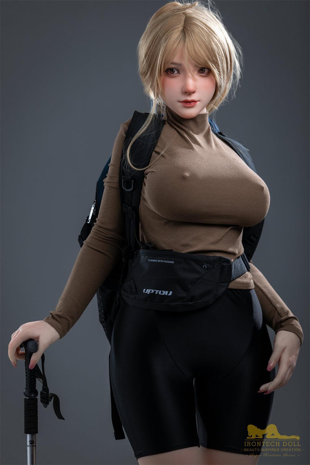Irontechdoll Realistic Silicone Sex Doll 165cm S32 Kitty - Sex doll