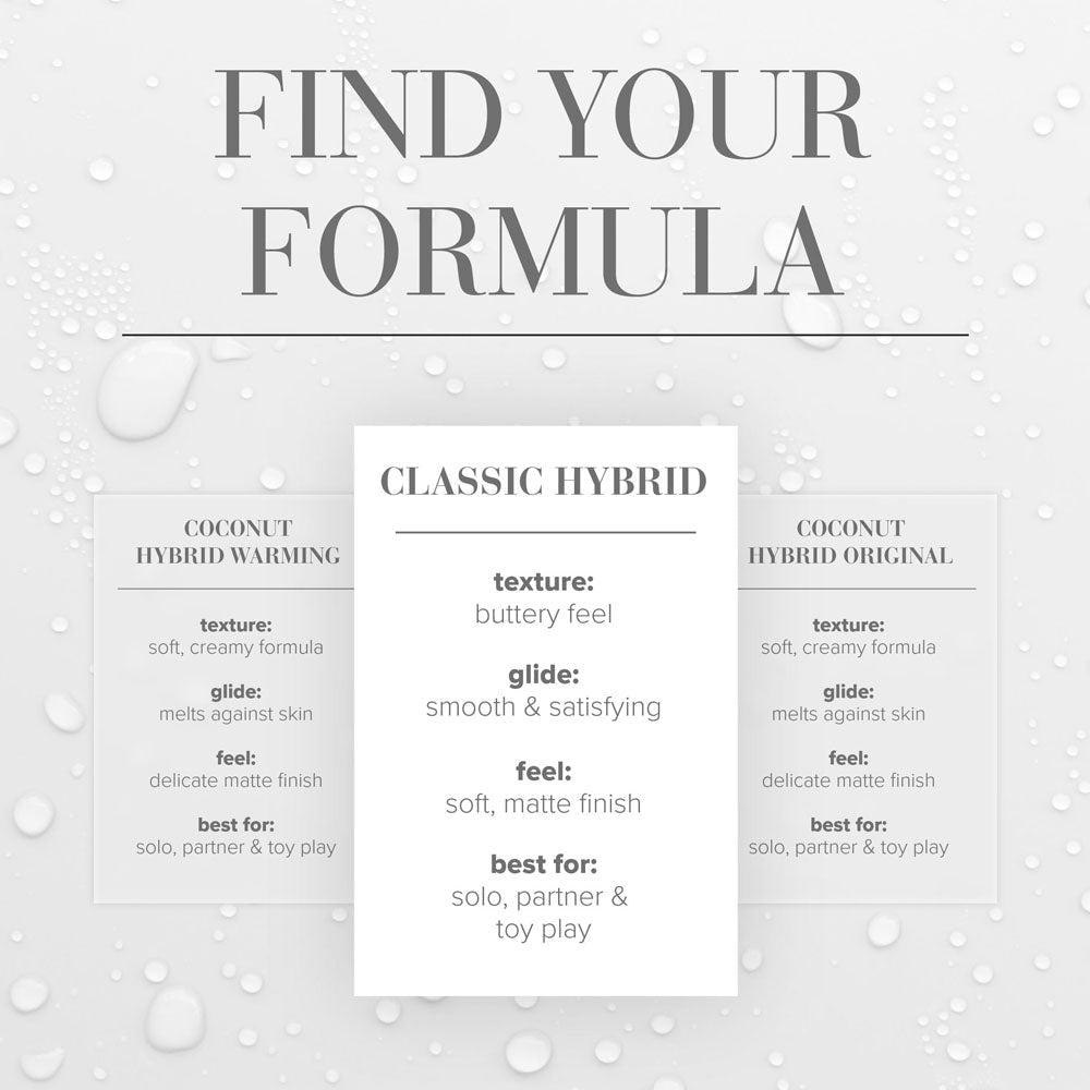 JO Classic Hybrid Lubricant Water Based Silicone Blend 120ml - LOTIONS & LUBES