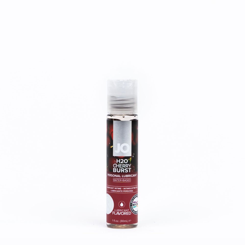 JO H2O Cherry Burst Lube 30 mL Water Based Flavored - LOTIONS & LUBES