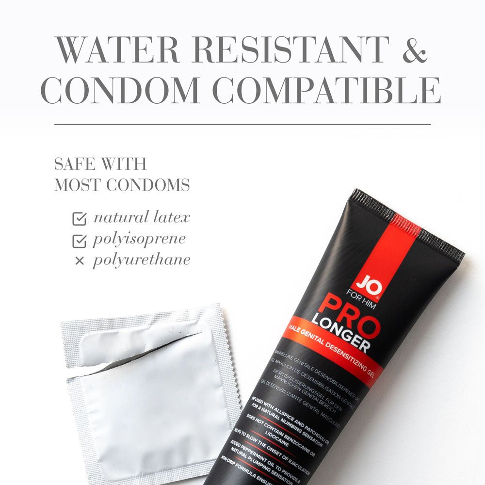 JO Prolonger Gel 60 mL Penis Desensitising Gel Tube - ENHANCERS
