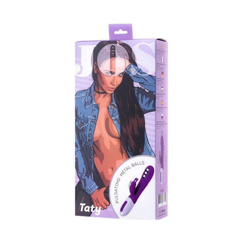 JOS Taty Pulsating Rabbit Vibrator - Adult Toys