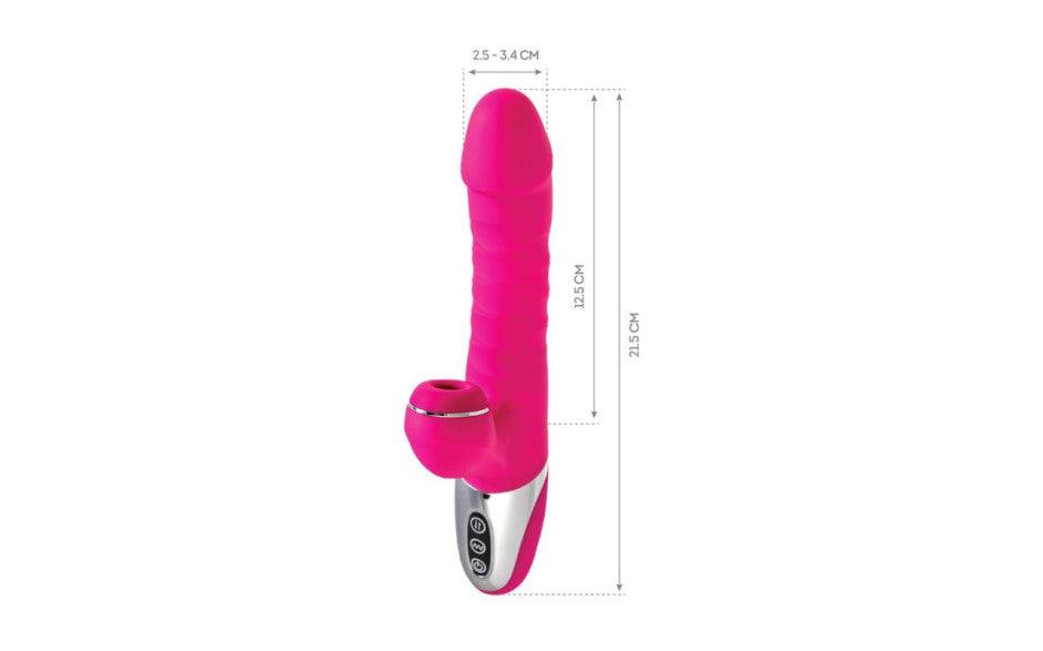 JOS To - Frolly Thrusting and Sucking Vibrator - Adult Toys