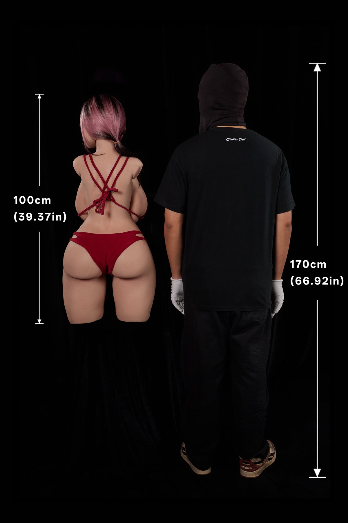 Ultra Lightweight BBW Silicone Sex Doll Torso Rhea Head Optional