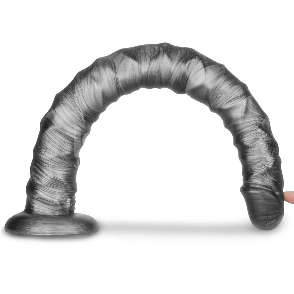King Sized Vibrax Slider - (16'') USB Rechargeable Vibrating Dildo - DONGS