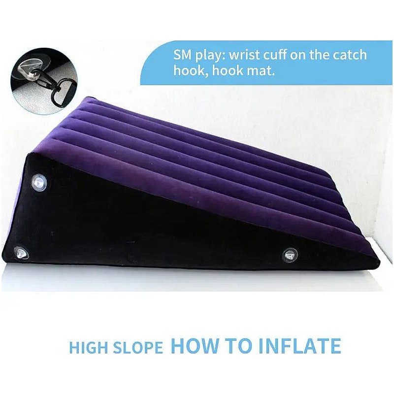 Large Inflatable Sex Positioning Wedge Cushion - Adult Toys