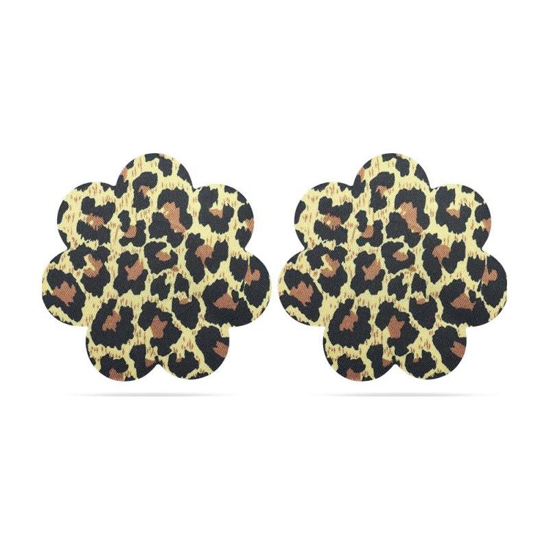 Leopard Sexy Nipple Pasties Twin Pk - Adult Toys