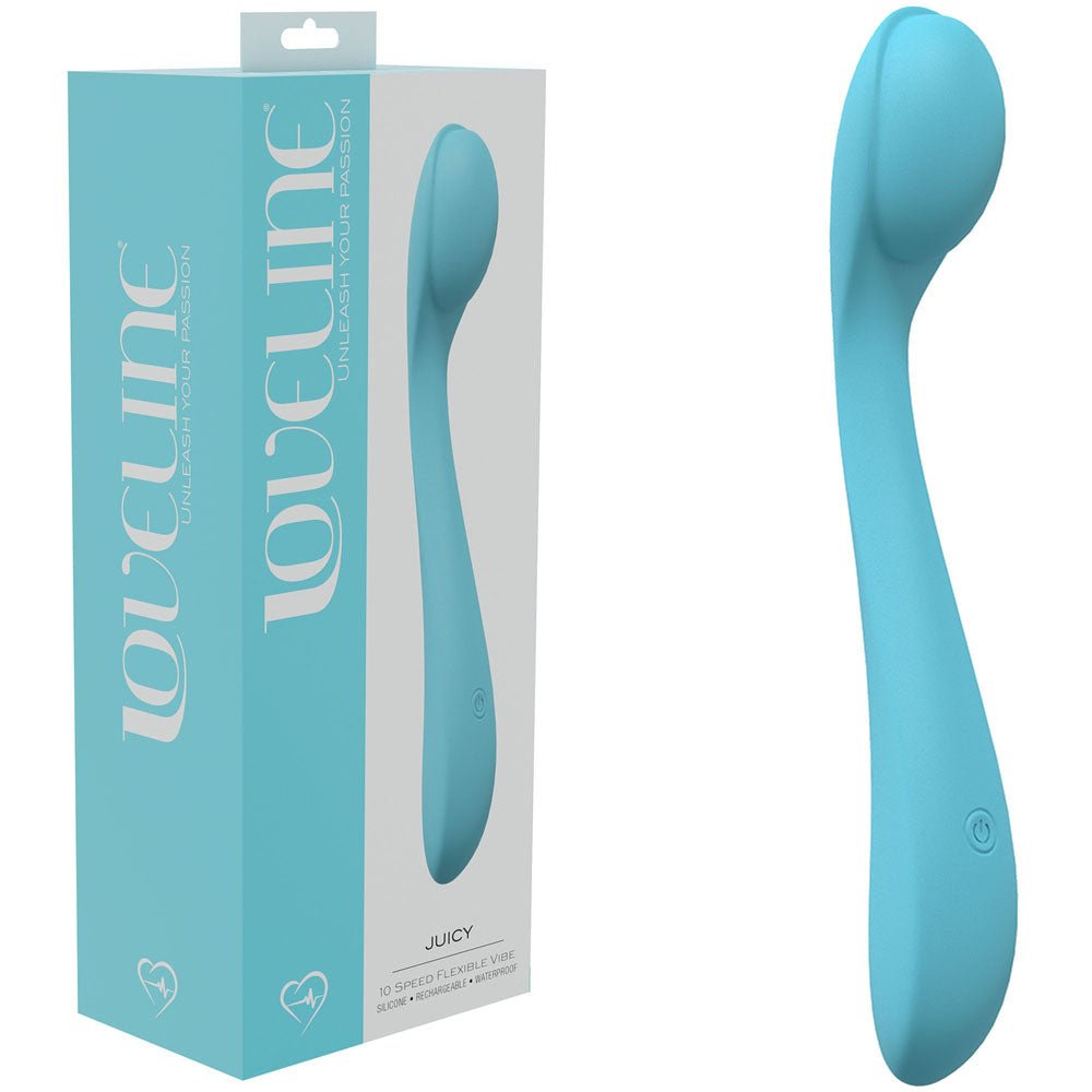 LOVELINE Juicy - Blue Vibrator - VIBRATORS