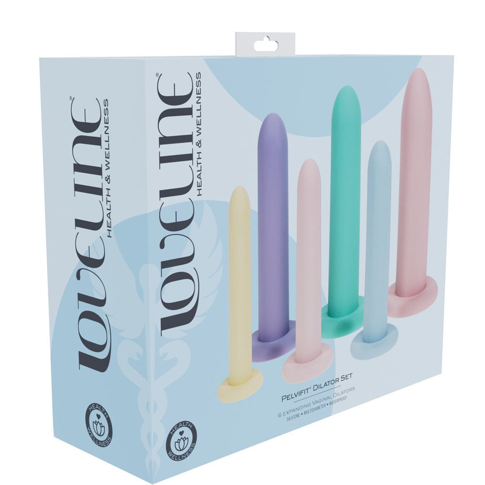 LOVELINE PelviFit Expanding Vaginal Dilator - Set of 6 Sizes - KEGEL TOYS